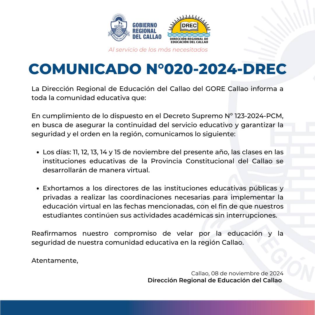 Dirección Regional de Educación del Callao