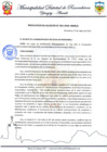 Vista preliminar de documento Resolución de Alcaldía