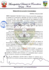 Vista preliminar de documento Resolución de Alcaldía