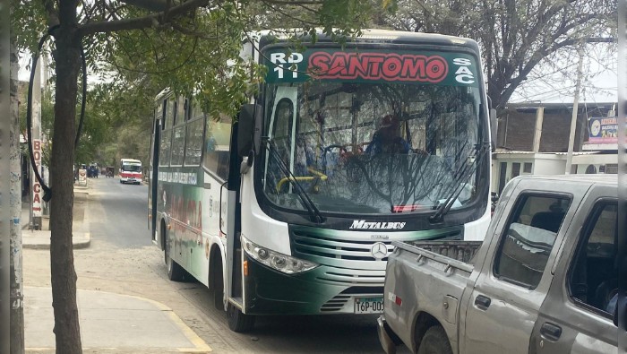 Por no respetar la ruta autorizada