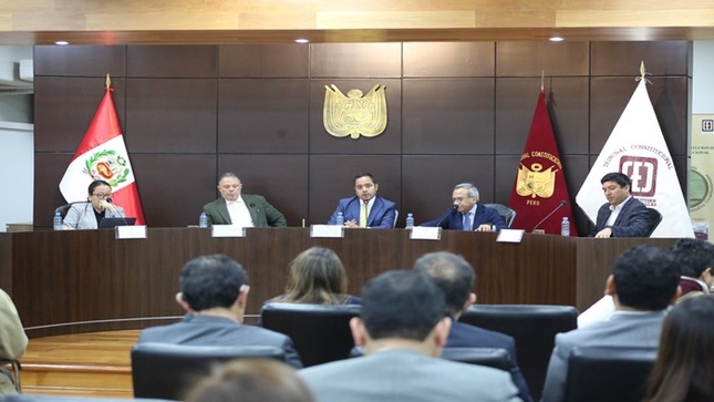 Tercer conversatorio sobre los veinte años de codificación procesal constitucional en el Perú realizó el CEC del TC