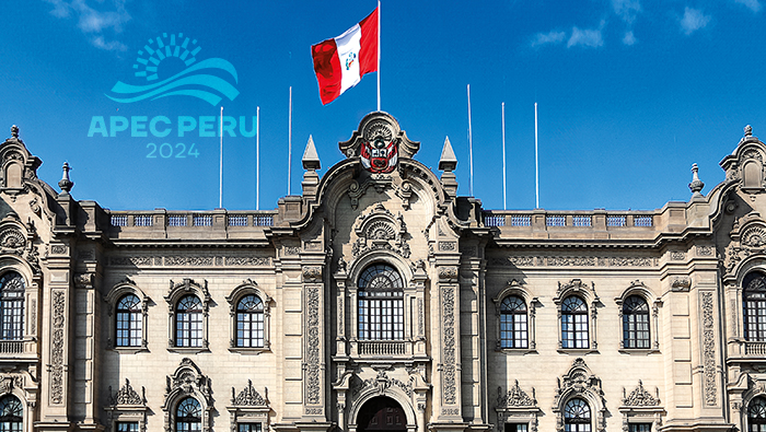Palacio de Gobierno recibirá visitas de Estado y oficiales en el marco del Foro APEC 2024