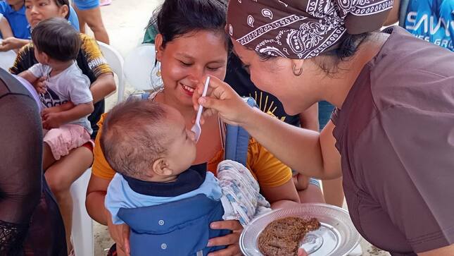La Municipalidad Distrital de Belén realizó una sesión demostrativa para madres gestantes y lactantes de niños de 6 a 12 meses