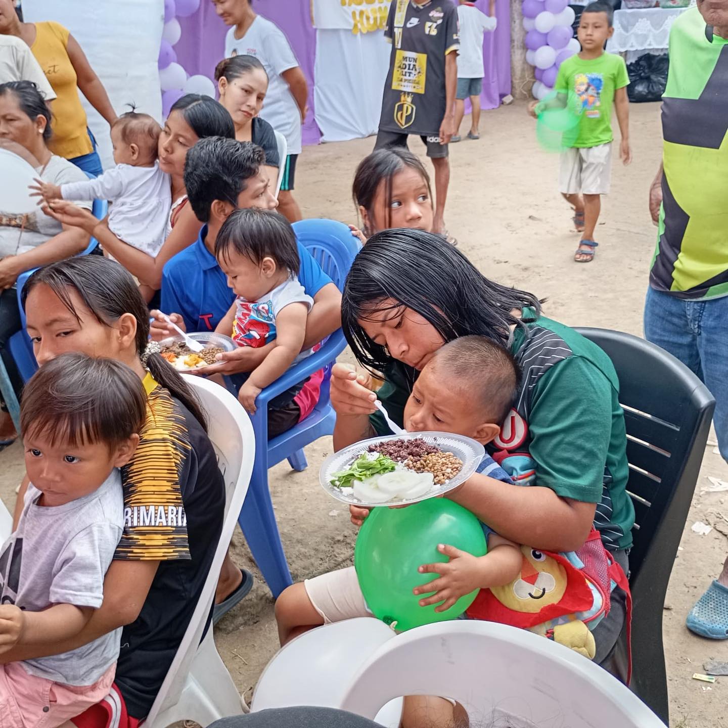 La Municipalidad Distrital de Belén realizó una sesión demostrativa para madres gestantes y lactantes de niños de 6 a 12 meses