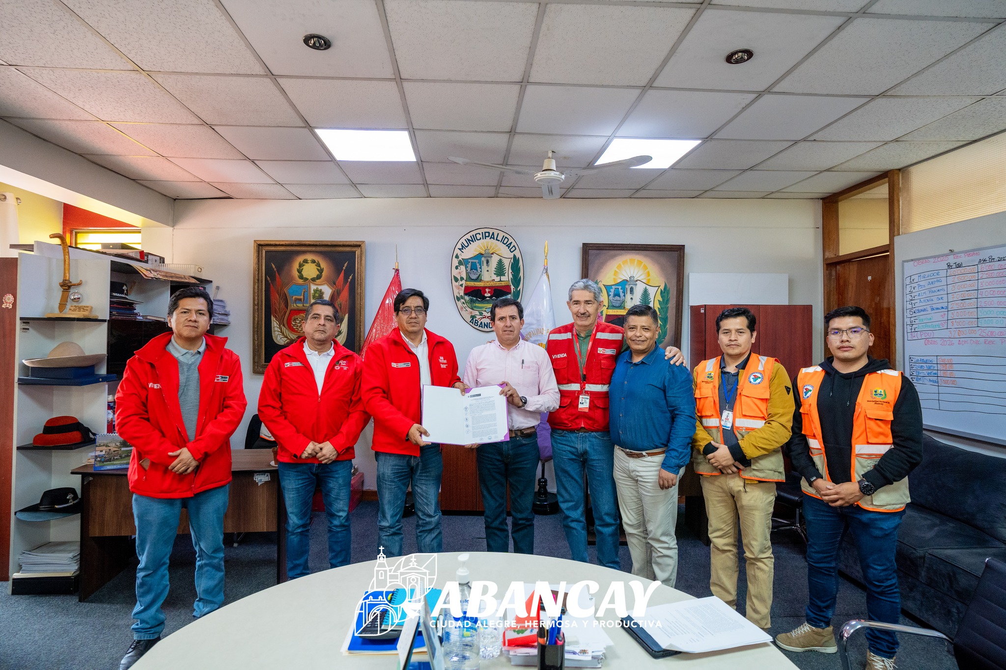 📢💯 Abancay Contará Con Un Pool De 18 Máquinas Para Atender Emergencias Y Desastres En La Región.