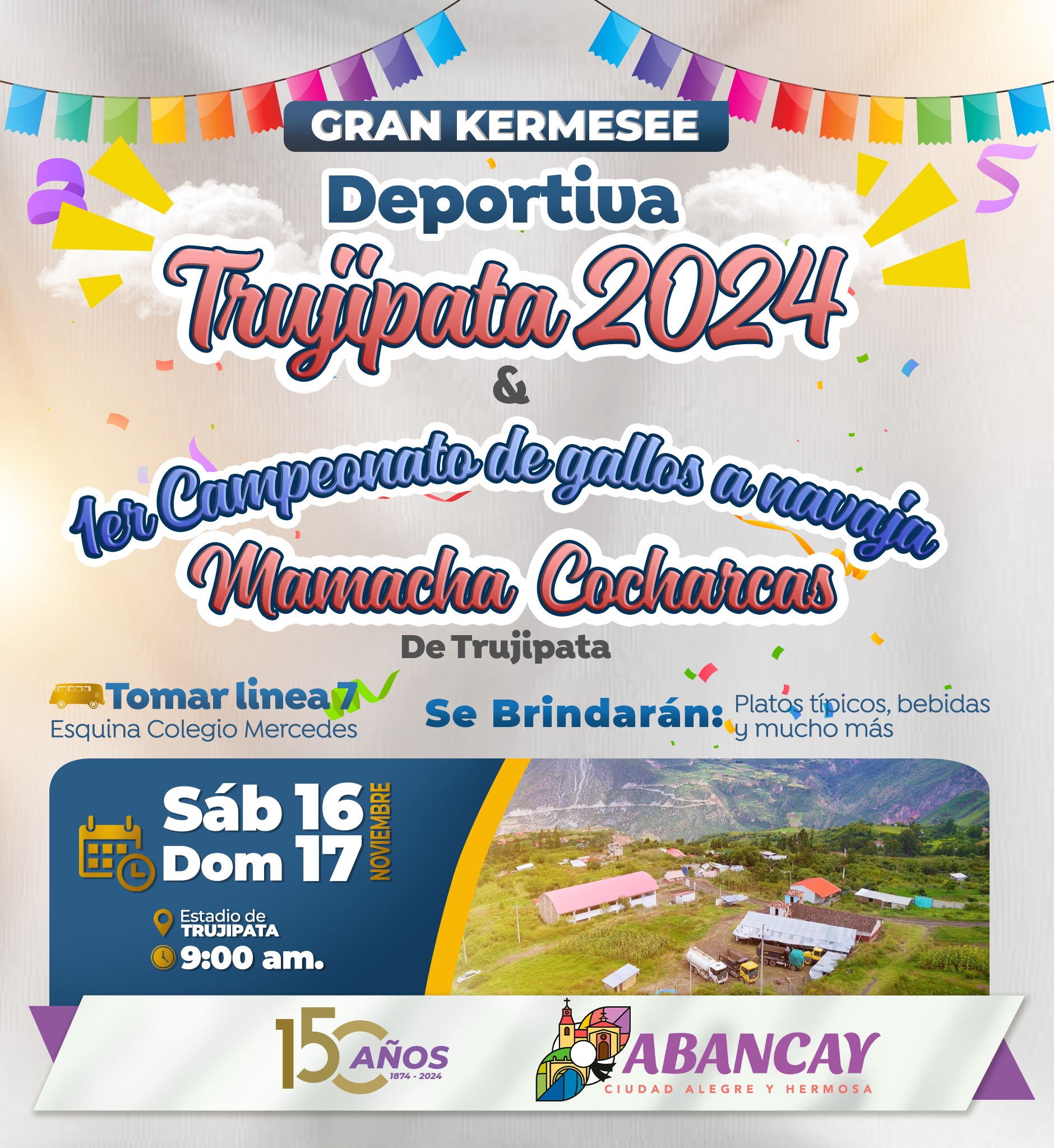 💯¡Prepárense Para Una Gran Celebración En Trujipata!