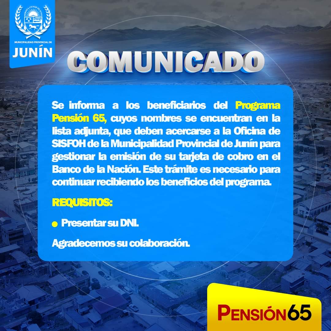 Comunicado