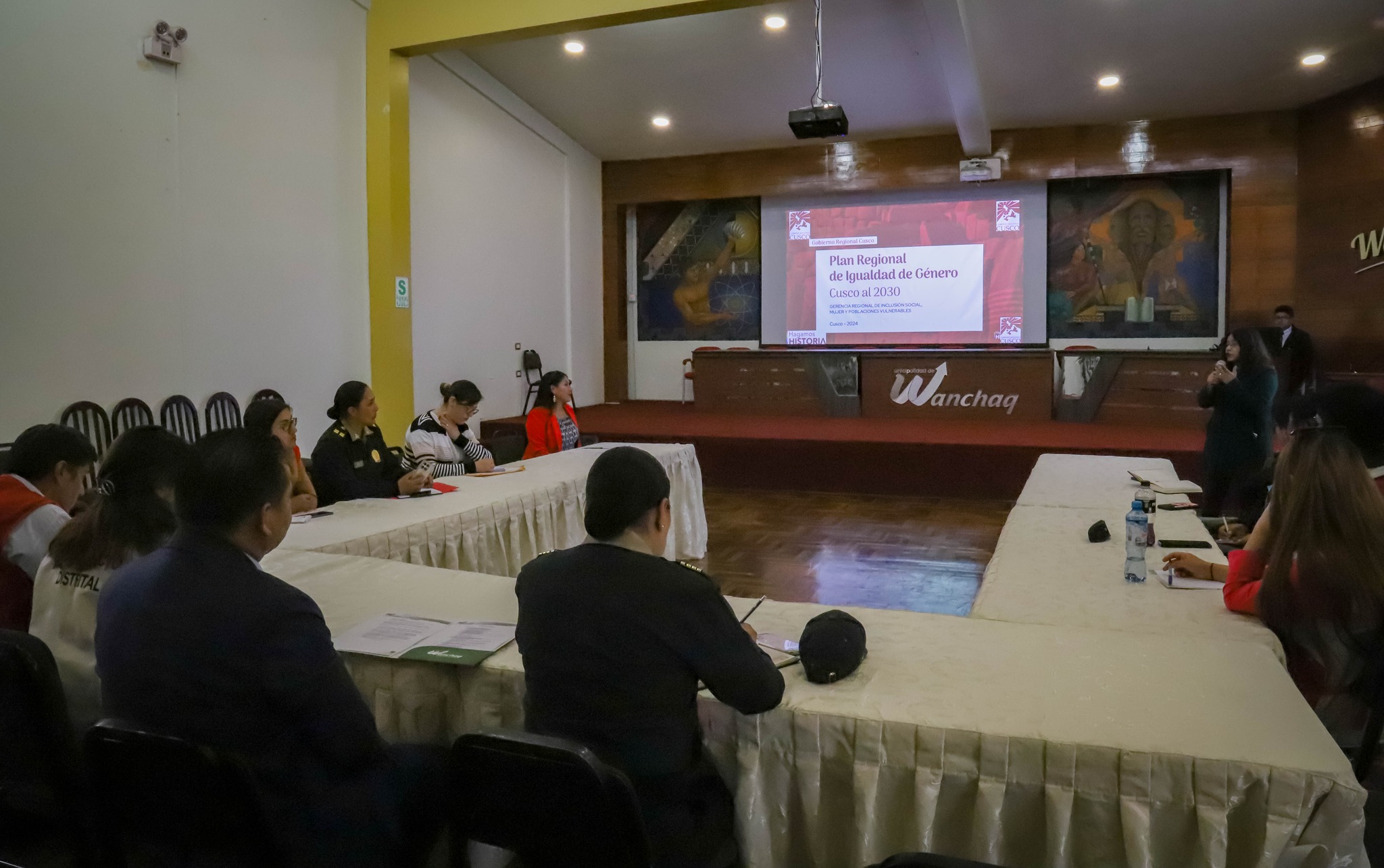 Seguimos trabajando desde la Instancia Distrital contra la Violencia a la Mujer y Grupo Familiar, hoy se desarrollo el Taller de Socialización y Revisión de Acciones del Plan Regional de Igualdad de