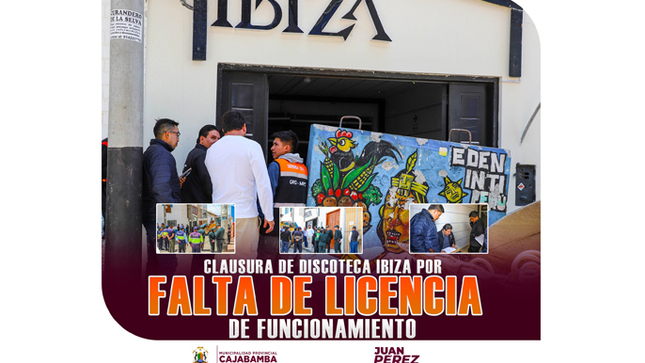 MPC clausura discoteca Ibiza por falta de licencia de funcionamiento