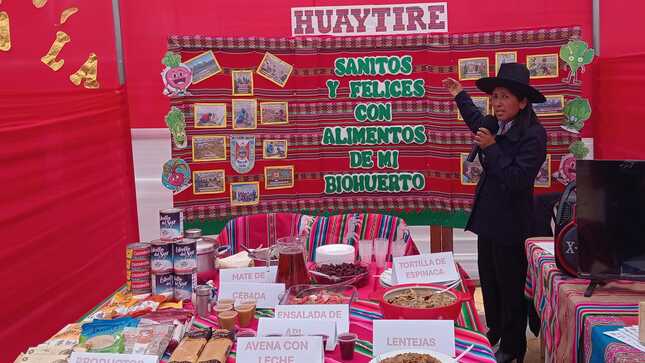 TACNA: IE José Antonio Encinas Franco de Huaytire gana primer lugar en concurso de comités de alimentación escolar