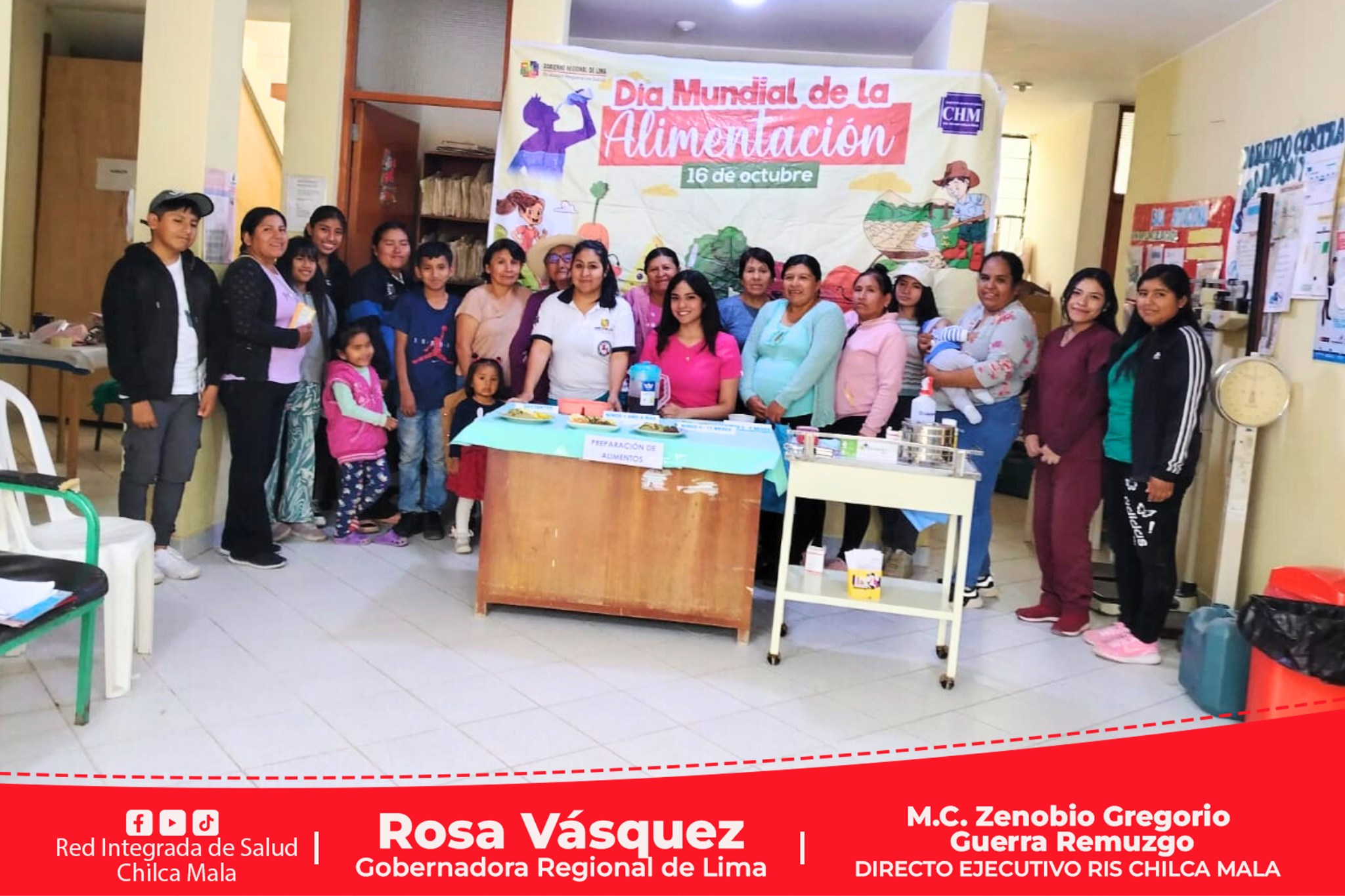 RIS Chilca Mala realiza sesiones demostrativas para prevenir anemia en el P.S. Piedra Grande