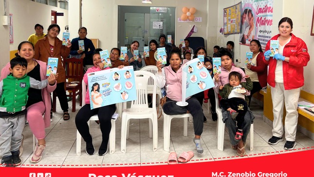 RIS Chilca Mala realiza sesiones demostrativas para prevenir anemia en el anexo de Salinas - Chilca.