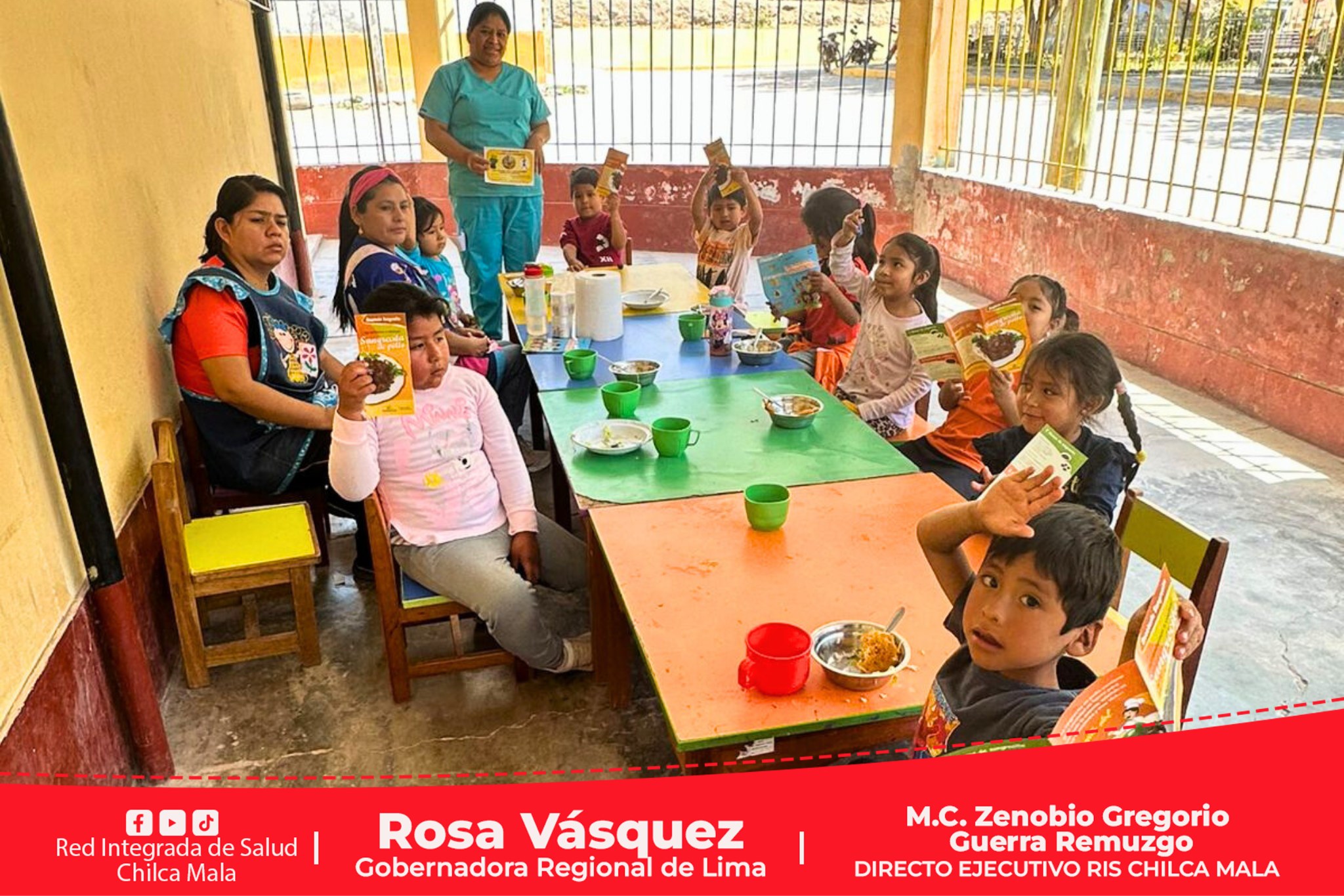 RIS Chilca Mala realiza sesiones demostrativas para prevenir anemia en el distrito de Cochas en la provincia de Yauyos