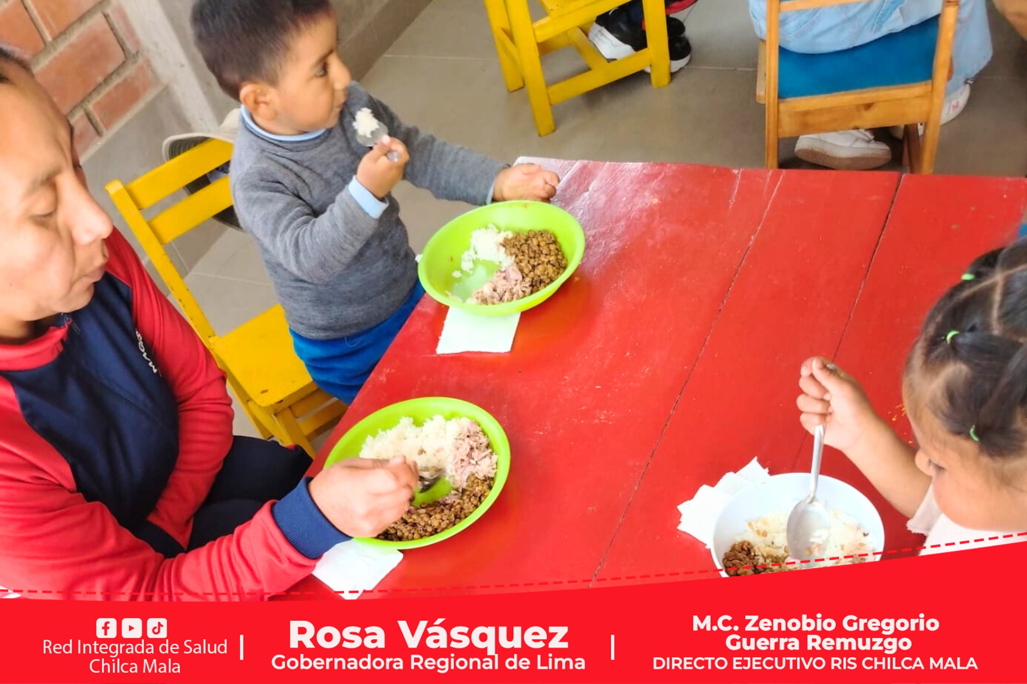RIS Chilca Mala realiza sesiones demostrativas para prevenir anemia en el distrito de Cochas en la provincia de Yauyos