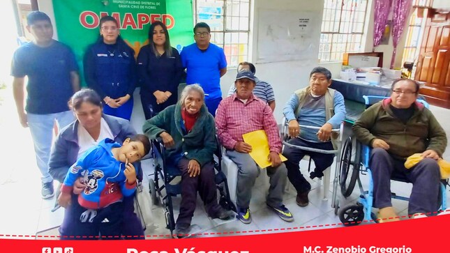 Jornada de Certificación de Discapacidad se desarrolló en el Puesto de Salud Santa Cruz de Flores