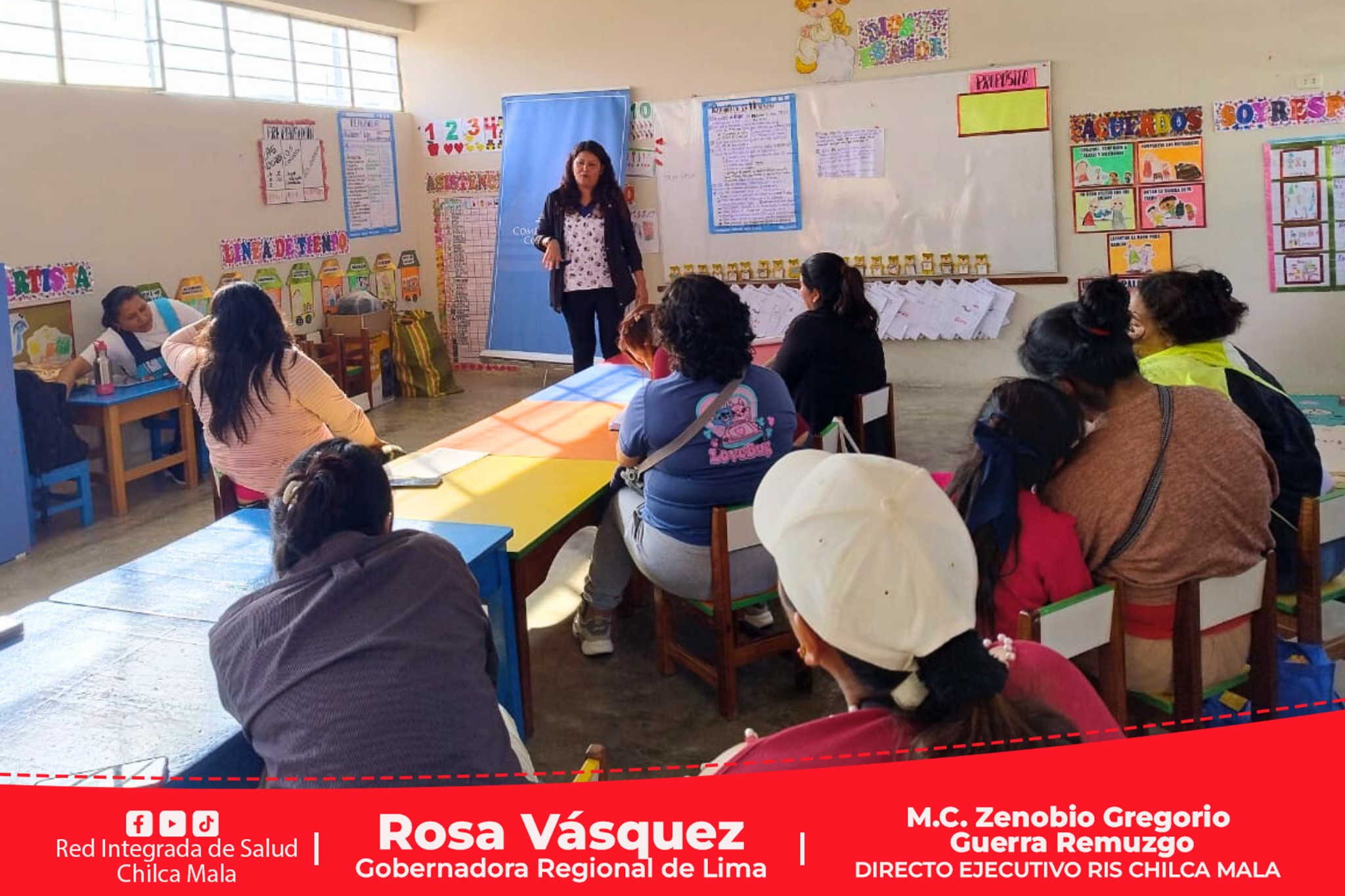 Fortaleciendo la Salud Mental: RIS Chilca Mala realiza importante sesión educativa a padres de familia en San Marcos de la Aguada