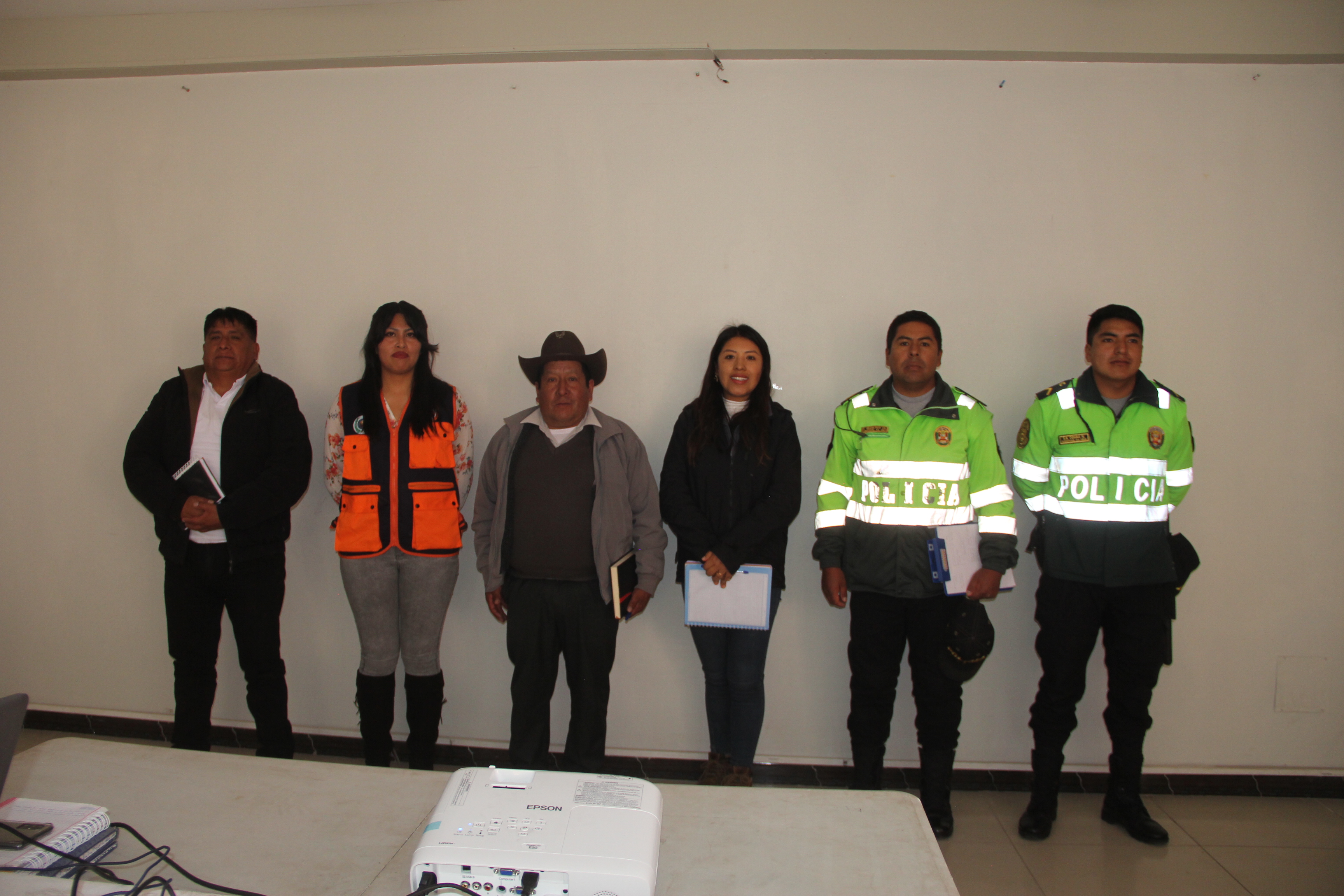 reunión de coordinación para la realización del III Simulacro Nacional Multipeligro 2024