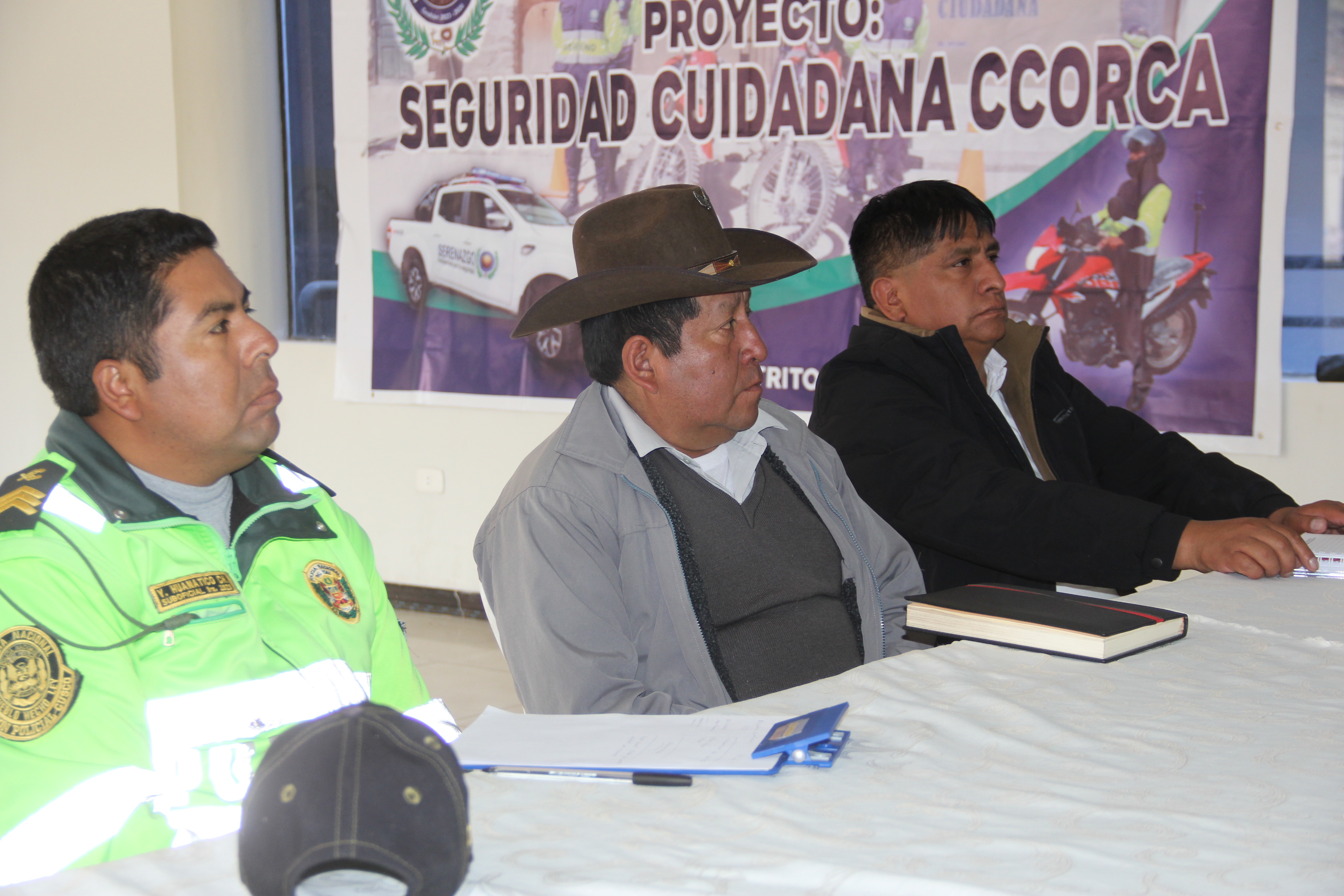 reunión de coordinación para la realización del III Simulacro Nacional Multipeligro 2024