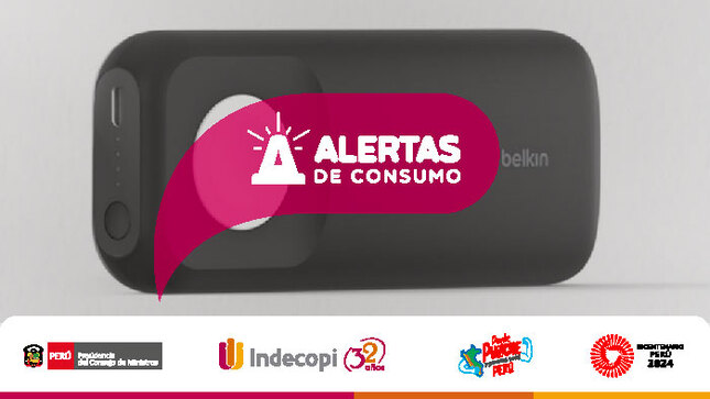 ¡Cuidado! Por riesgo de sobrecalentamiento disponen retiro de cargadores con batería de litio Belkin

