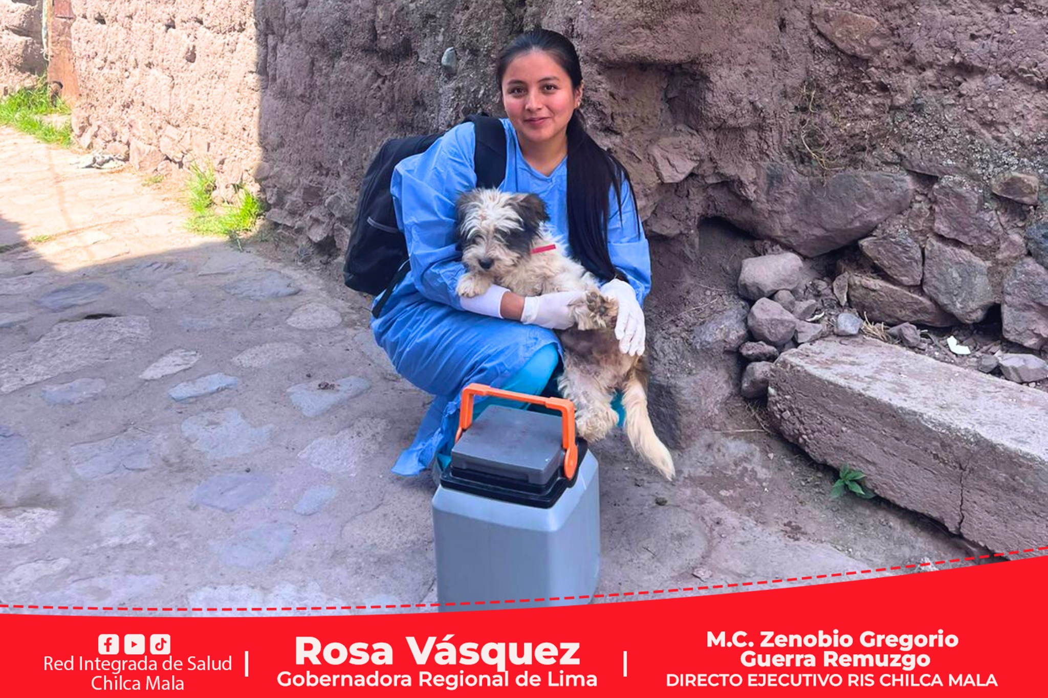 Huañec - Yauyos: RIS Chilca Mala intensifica campaña de vacunación antirrábica gratuita VanCan 2024