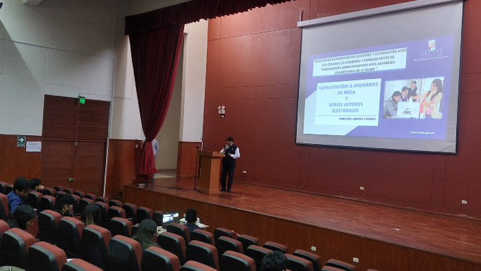 ONPE asistirá a Universidad Nacional Jorge Basadre Grohmann de Tacna en elección de sus autoridades