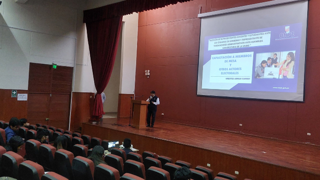 ONPE asistirá a Universidad Nacional Jorge Basadre Grohmann de Tacna en elección de sus autoridades