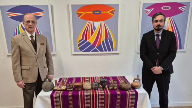 Embajada del Perú en Alemania recupera once bienes culturales pertenecientes al Patrimonio Cultural de la Nación
