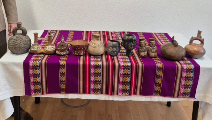 Embajada del Perú en Alemania recupera once bienes culturales pertenecientes al Patrimonio Cultural de la Nación