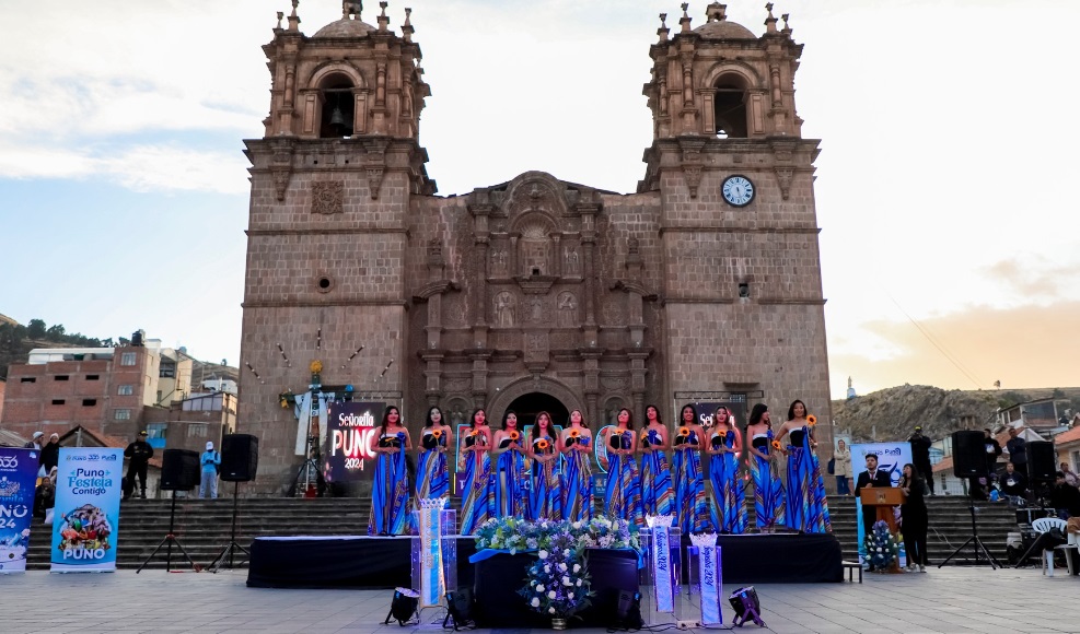 Presentación de las candidatas a Señorita Puno 2024: una celebración de talento, cultura y belleza