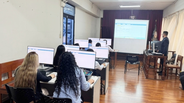 Personal de la Unidad de Flagrancia es capacitado sobre uso del Sistema Integrado Judicial