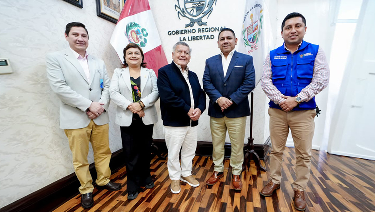 Seguro Saludpol y el Gobierno Regional de La Libertad sostuvieron reuniones de coordinación