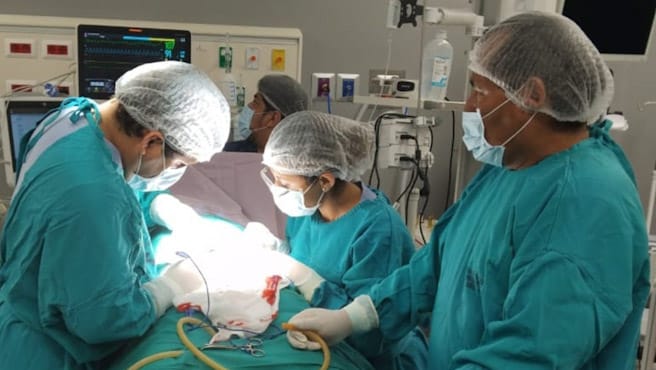 Minsa: nuevo Hospital de Llata realiza con éxito su primera cirugía y evita muerte materna