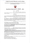 Vista preliminar de documento R.D. 1482 - LICENCIA X FALLE - EVARISTO BALTAZAR ANA BERTILA