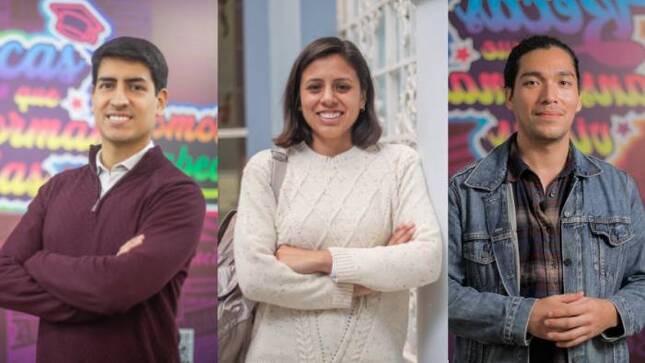 Mauricio Ibáñez Abanto, Alessandra Rodriguez Mercado y Anthony Torres Ruesta ingresaron a universidades top del mundo y ganaron BGB del Pronabec (1)