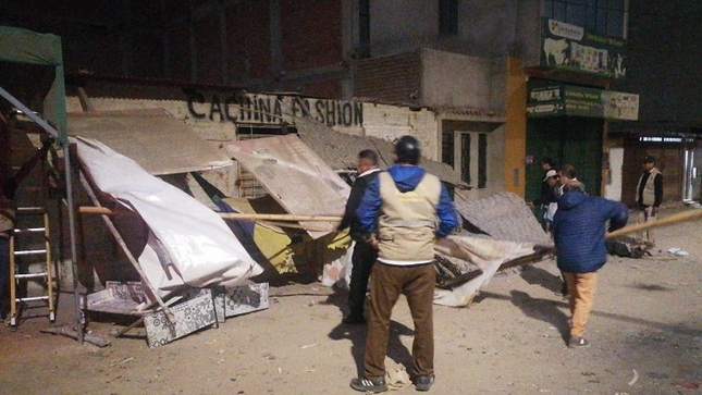 Desmantelan estructuras informales