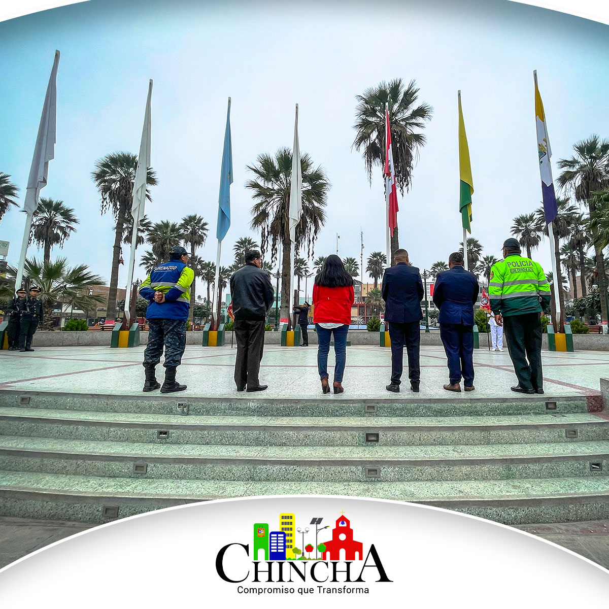 Esta mañana, en una actividad cívica, se rindió honores a nuestros símbolos patrios con el tradicional #IzamientodeBandera. Esta ceremonia reunió a autoridades locales
