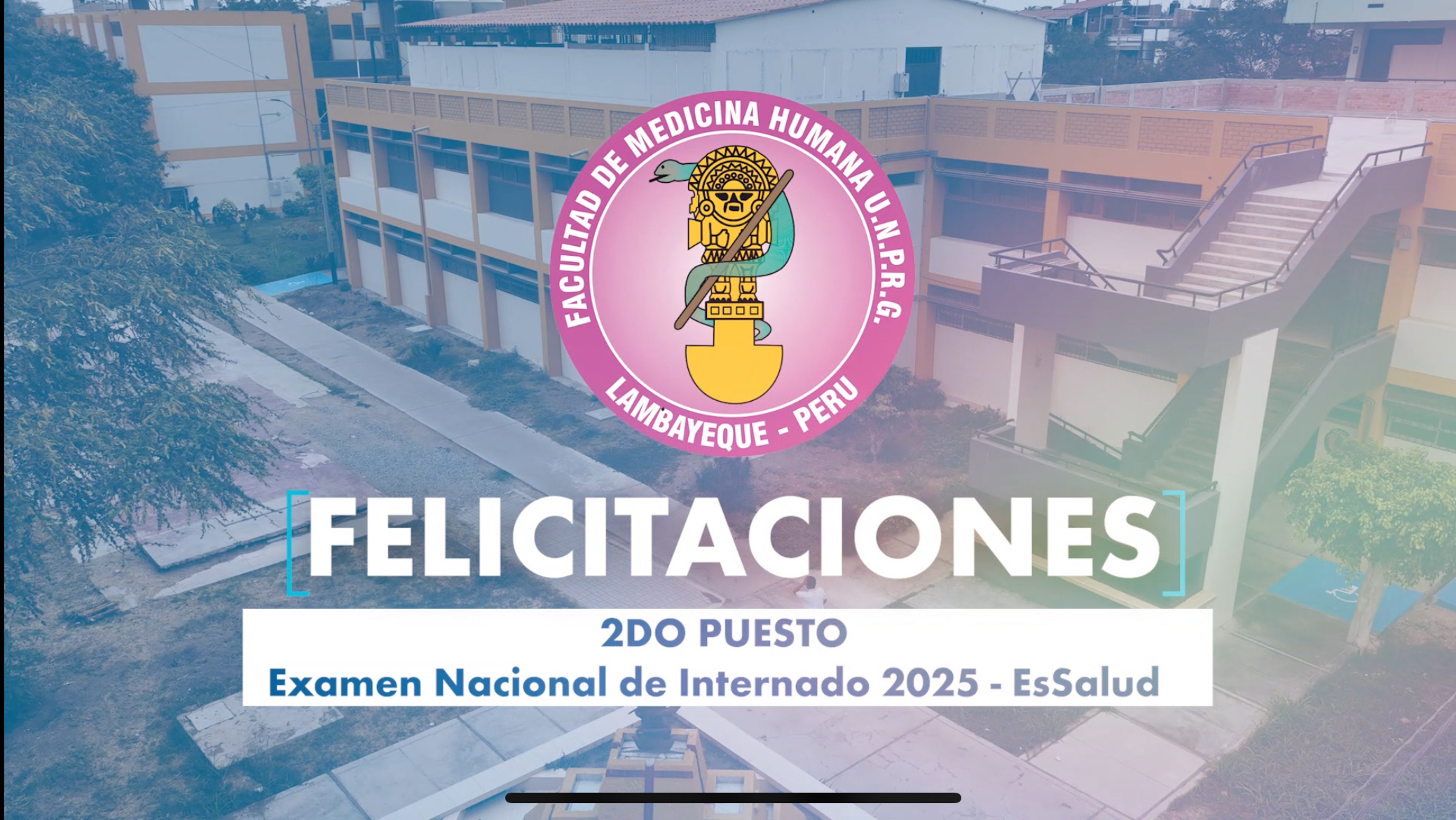 Nuestra Facultad de Medicina Humana se consolida como lรญder a nivel Nacional