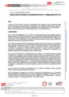 Vista preliminar de documento resolucion de oficina de administracion n 000322 2024 oa