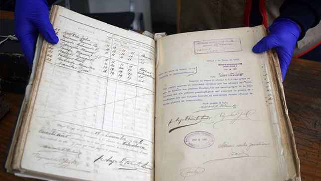 Declaran Patrimonio Cultural de la Nación al “Primer Libro de Actas de Evaluación del Ministerio de Educación, Lima 1887–1906”