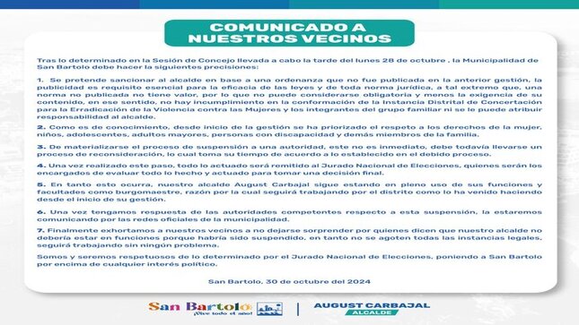 Sesión de Concejo llevada a cabo la tarde del lunes 28 de octubre.