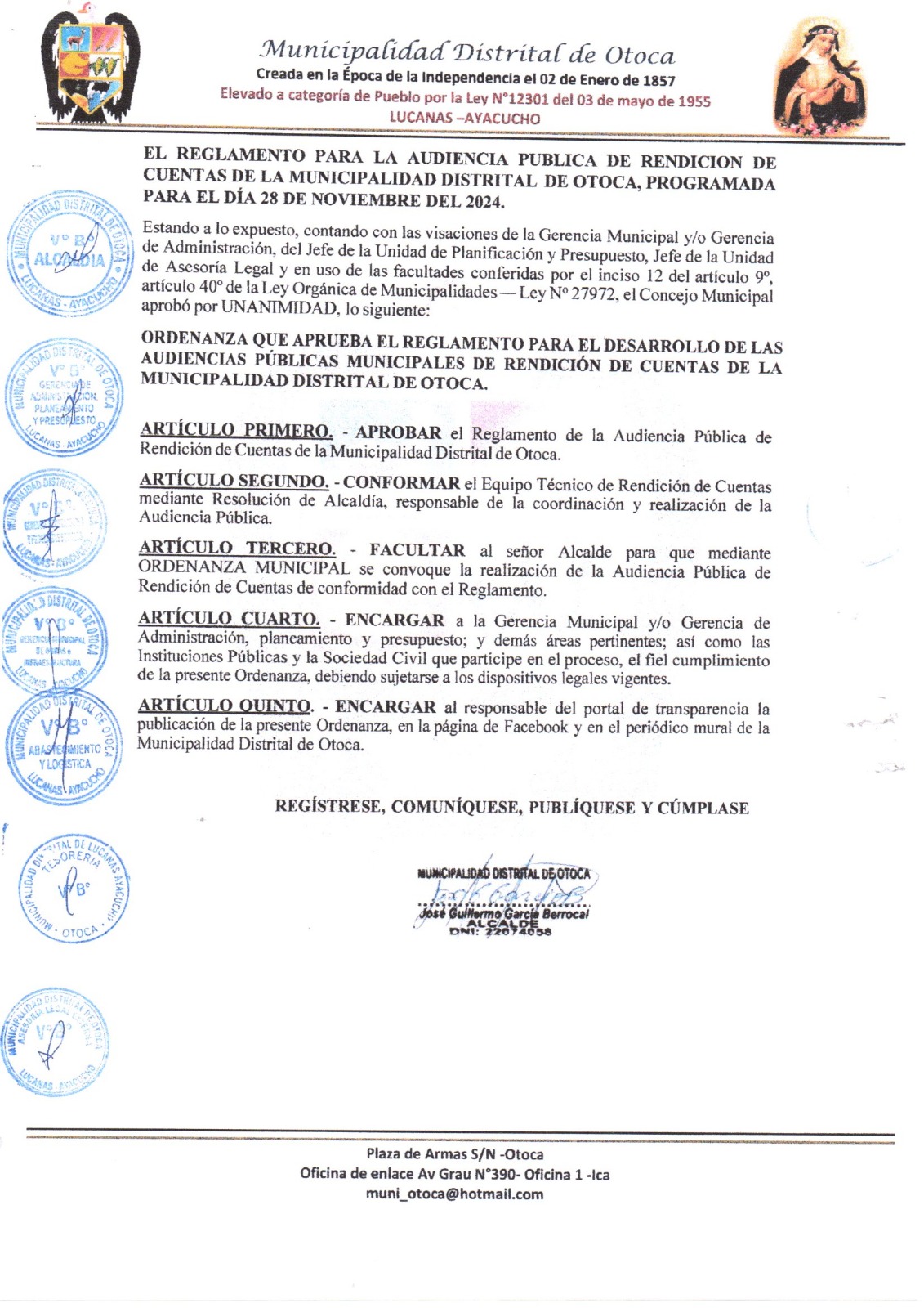 AUDIENCIA PUBLICA DE RENDICIÓN DE CUENTAS 5