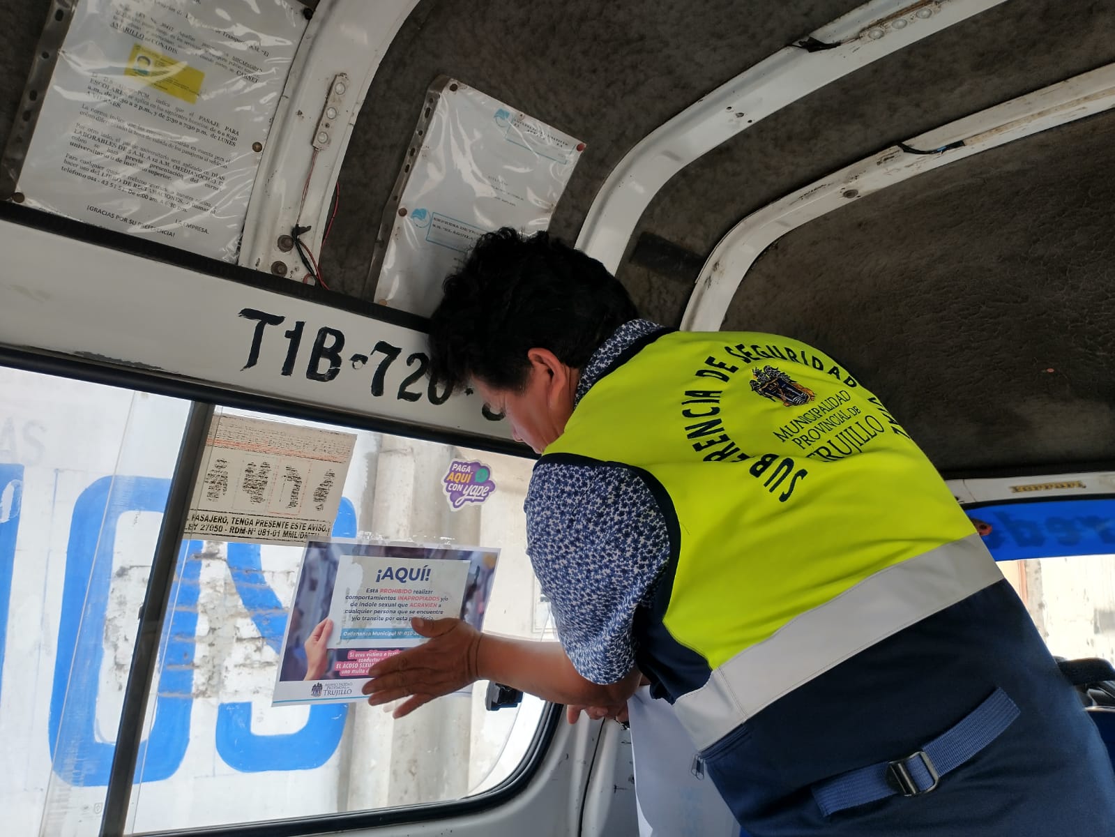 Piden denunciar casos de acoso sexual en microbuses y combis