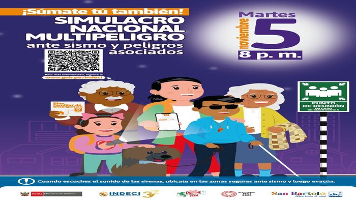 Preparándonos para enfrentar sismos y peligros asociados