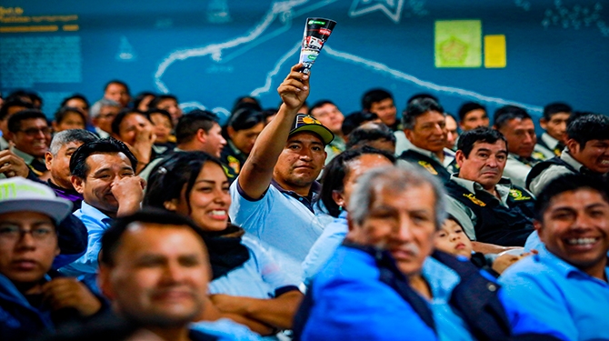 Transportistas de vehículos menores participaron activamente 