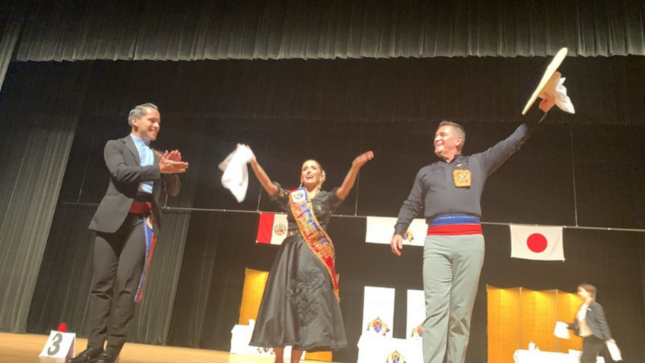 Celebran el Concurso Selectivo Mundial de Marinera en Japón