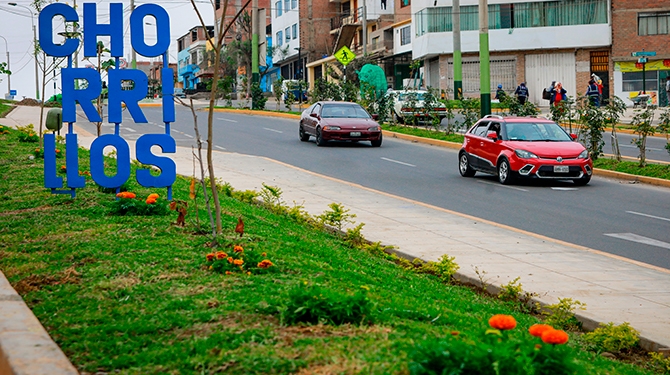 La avenida El Sol; vía metropolitana recuperada por la Municipalidad de Chorrillos