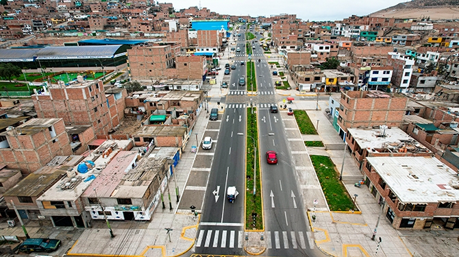 La avenida El Sol contará con 35 rompemuelles