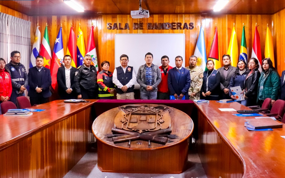 Plataforma Provincial de Defensa Civil coordina acciones para el simulacro nacional multipeligro del 5 de noviembre