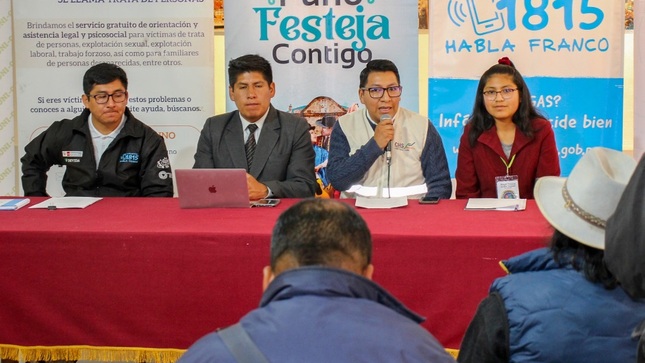 Concurso “Reto de coles” promueve la prevención del consumo de drogas y la trata de personas a través de expresiones artísticas en escolares