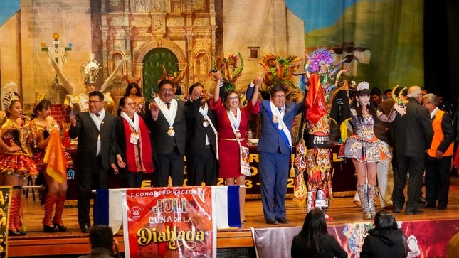 Municipalidad Provincial de Puno participa en el Primer Congreso Nacional de la Diablada Puneña